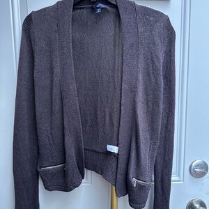 GAP Women's Dark Grey Cardigan